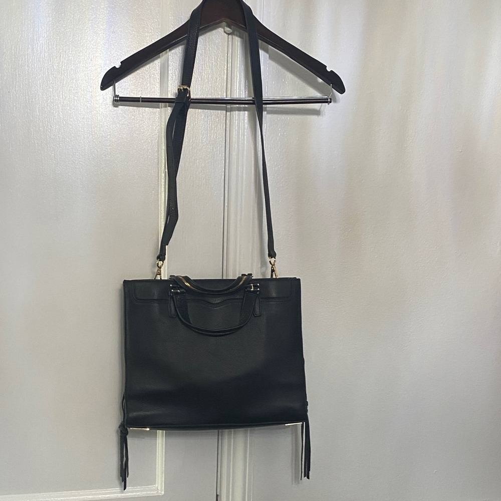 RebeccaMinkoff Black Leather Handbag - Picture 4 of 8